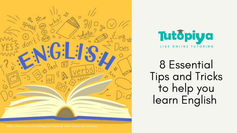 8 Essential Tips and Tricks to help you learn English easily