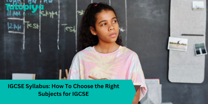 IGCSE Syllabus How To Choose the Right Subjects for IGCSE