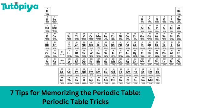 7 Tips for Memorizing the Periodic Table