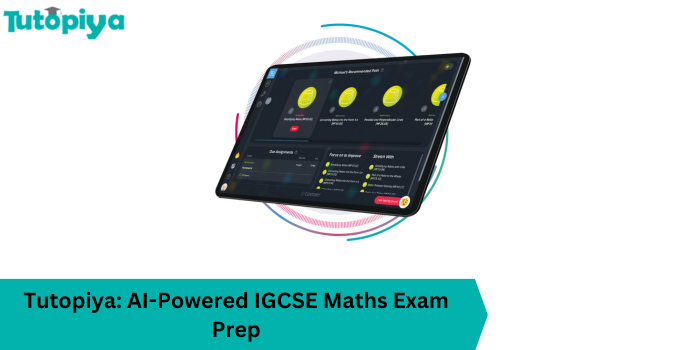 Tutopiya AI-Powered IGCSE Maths Exam Prep